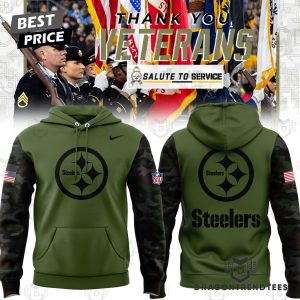 2024 Thank You Veterans Pittsburgh Steelers Hoodie