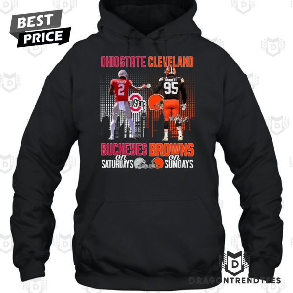 Ohio State Buckeyes x Cleveland Browns Signature Unisex T-Shirt