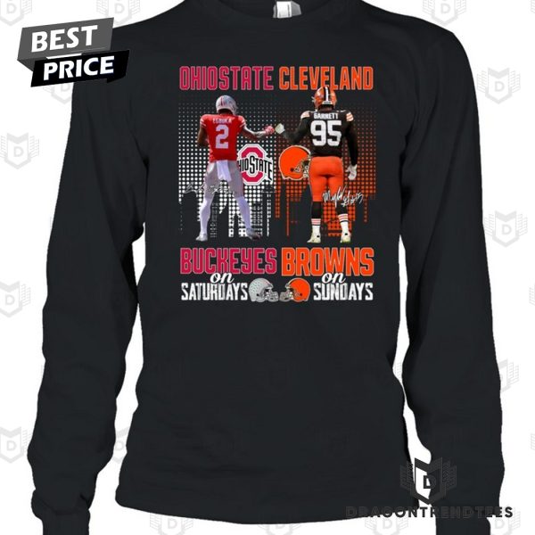 Ohio State Buckeyes x Cleveland Browns Signature Unisex T-Shirt