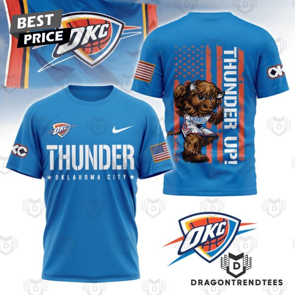 Oklahoma City Thunder – Thunder Up 3D T-Shirt