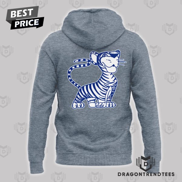 Old Logo Memphis Tigers Football Hoodie – Grey