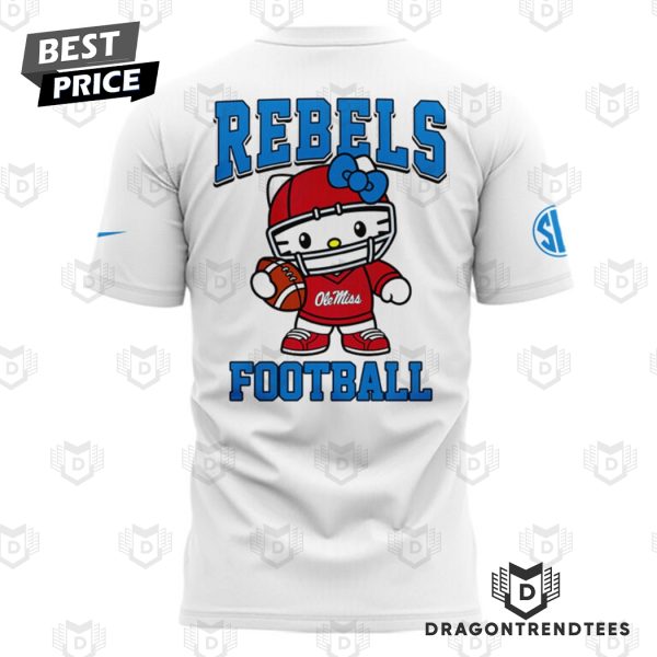 Ole Miss Rebels Football x Hello Kitty 3D T-Shirt