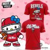 Ole Miss Rebels Football x Hello Kitty 3D T-Shirt