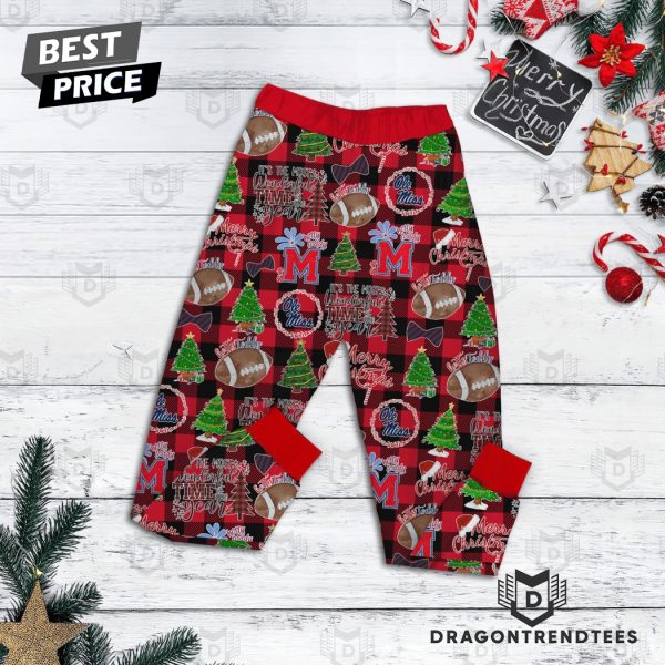 Ole Miss Rebels It The Most Wonderful Time Of The Year Pajamas Set