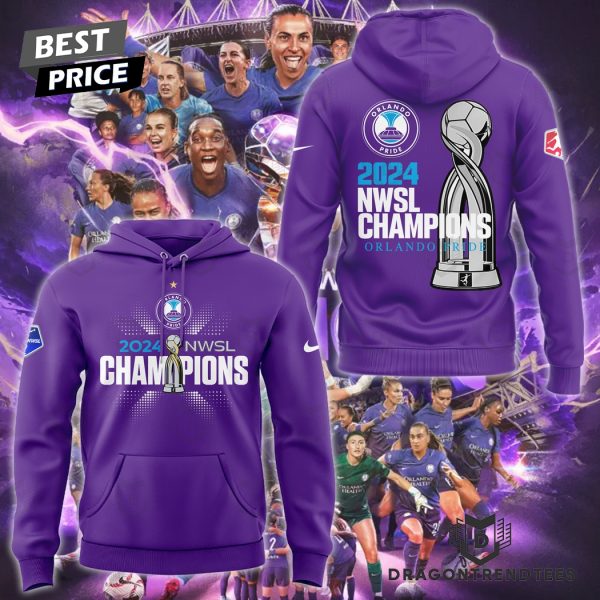 Orlando Pride 2024 NWSL Champions Hoodie