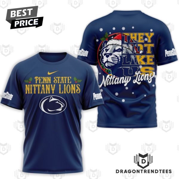 Penn State Nittany Lions – They Not Like Us 3D T-Shirt