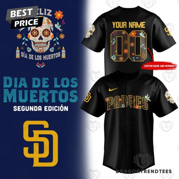 Personalized 2024 San Diego Padres Dia De Los Muertos Baseball Jersey