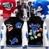 Shaboozey x Detroit Lions Logo Design Hoodie – Blue