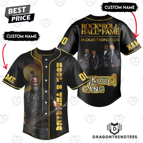 Personalized Kool & The Gang Rock & Roll Hall Of Fame Induction 2024 Baseball Jersey