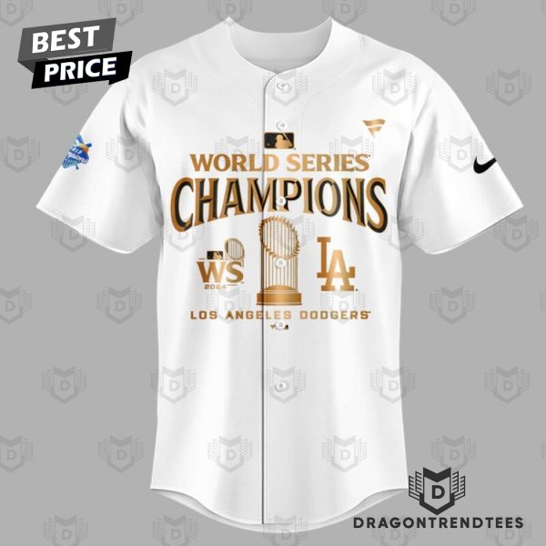 Personalized Los Angeles Dodgers Champions World Series 2024 Baseball Jersey