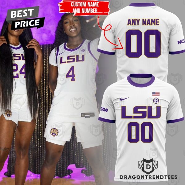 Personalized LSU Tigers Women Basketball 3D T-Shirt