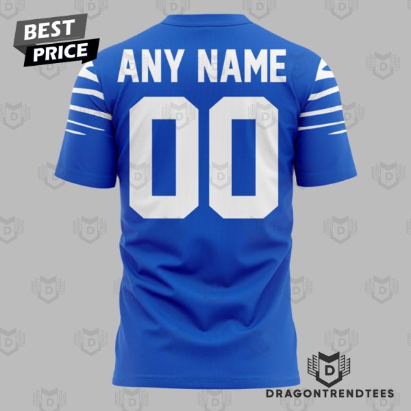 Personalized Memphis Tiger Football 3D T-Shirt – Blue