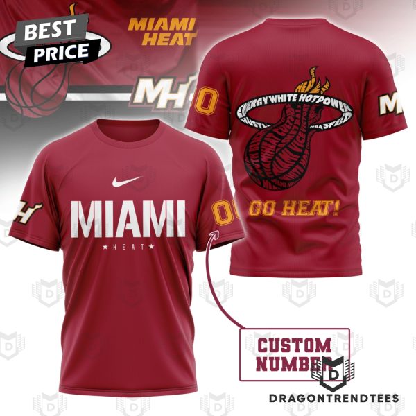 Personalized Miami Heat Go Heat 3D T-Shirt