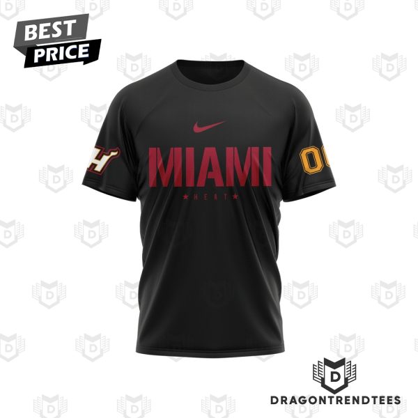 Personalized Miami Heat Go Heat 3D T-Shirt – Black