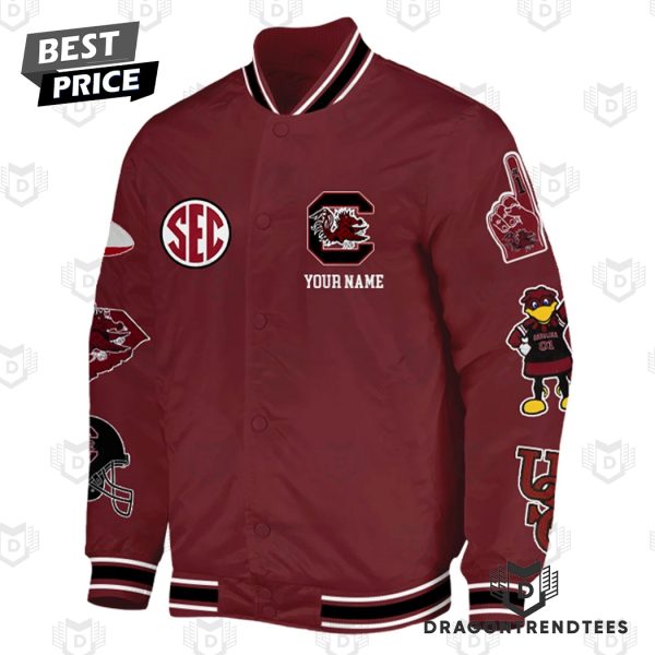 Personalized South Carolina Gamecocks Baseball Jacket