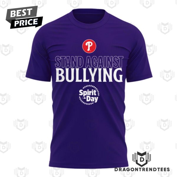 Personalized Stand Against Bullying Philadelphia Phillies 3D T-Shirt