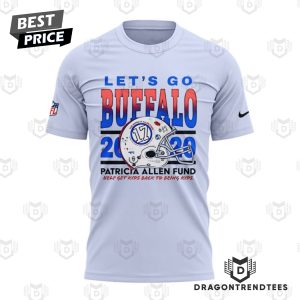 Buffalo Bills x Josh Allen Let Go Buffalo 3D T-Shirt