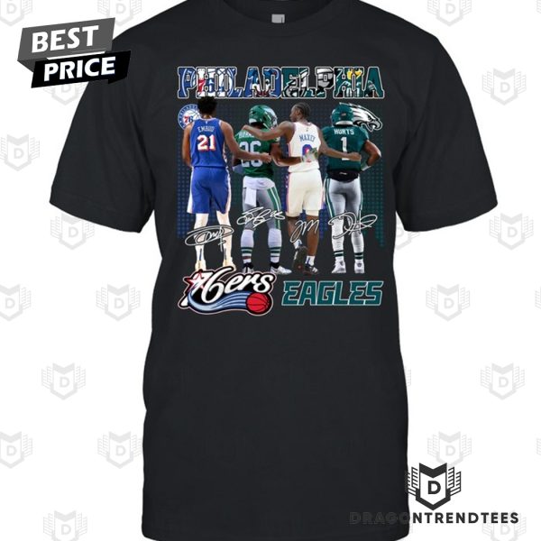 Philadelphia 76ers x Philadelphia Eagles Signature Unisex T-Shirt