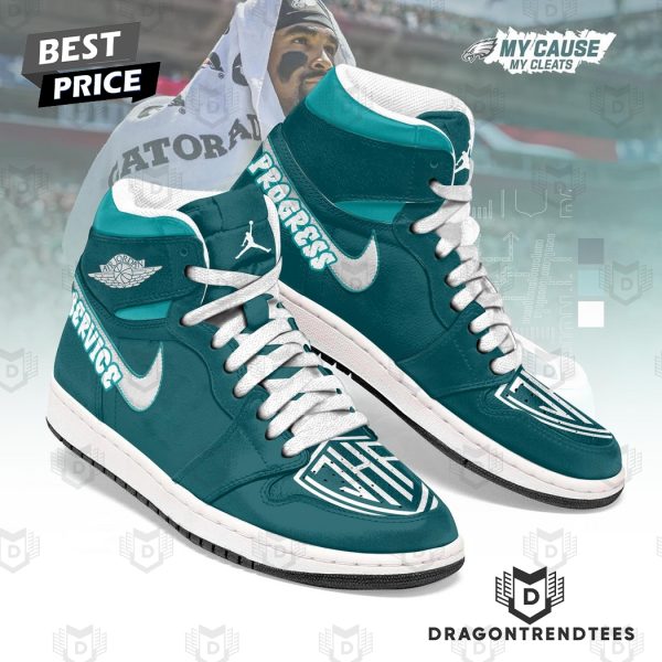 Philadelphia Eagles 2024 Jalen Hurts Air Jordan 1 High Top