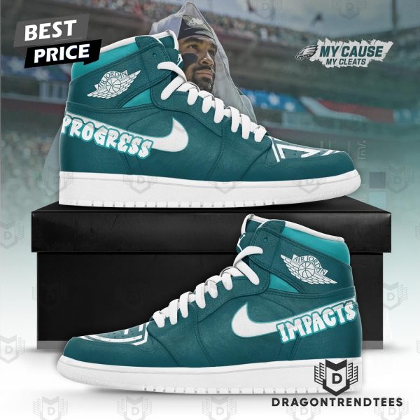 Philadelphia Eagles 2024 Jalen Hurts Air Jordan 1 High Top