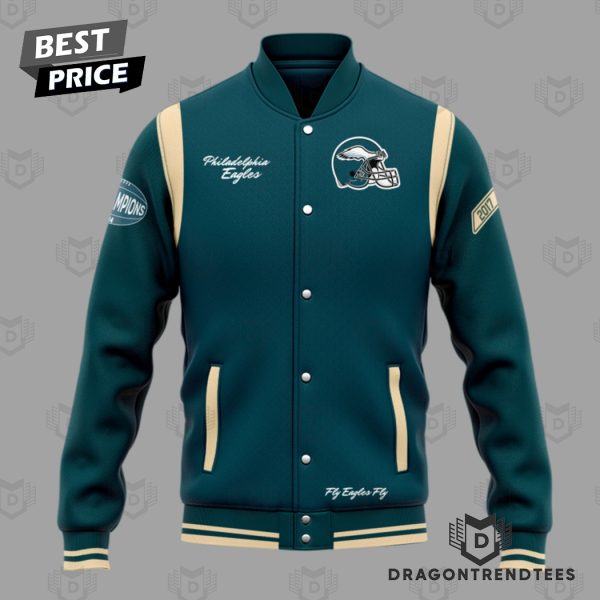 Philadelphia Eagles Fly Eagles Fly Baseball Jacket