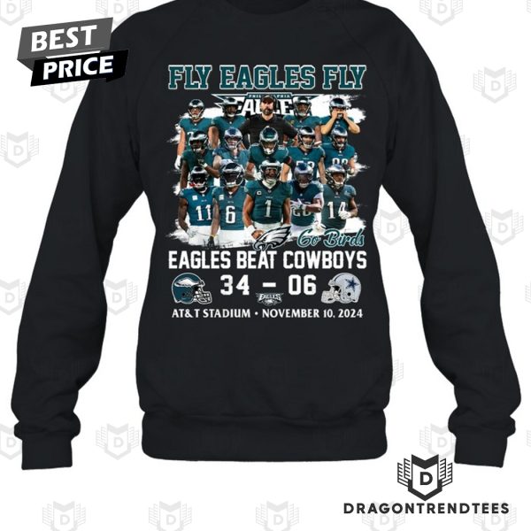 Philadelphia Eagles Fly Eagles Fly – Eagles Beat Cowboys Go Birds Unisex T-Shirt