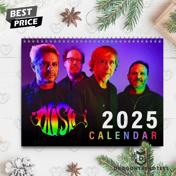 Phish – We Re All In This Together 2025 Calendar