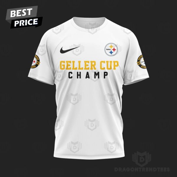 Pittsburgh Steelers Geller Cup Champ 1996 Like The Turkey, Ross Is Done 3D T-Shirt – White