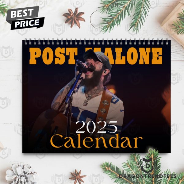 Post Malone New Year 2025 Calendar