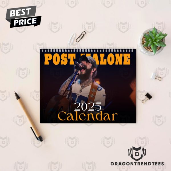 Post Malone New Year 2025 Calendar