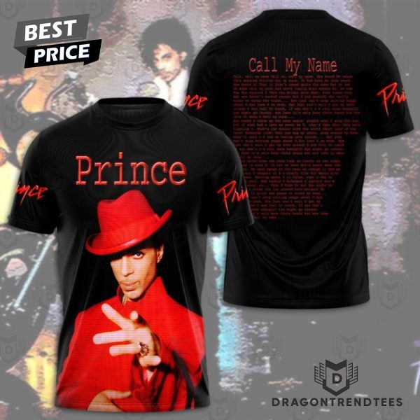 Prince Call My Name 3D T-Shirt