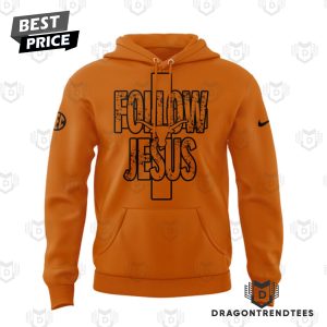 Texas Longhorns Follow Jesus Orange Hoodie