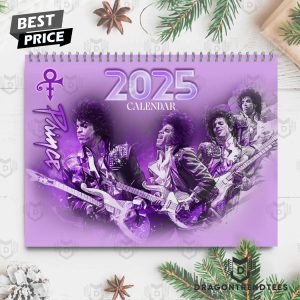 Prince New Year 2025 Calendar