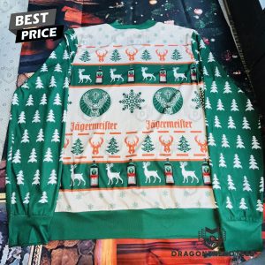 Jagermeister Liqueur Ugly Christmas Sweater