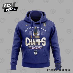 Uconn Huskies Men Basketball National Champions 2024 Hoodie