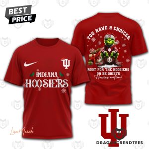 Godstrong Indiana Hoosiers 2024 3D T-Shirt – Red