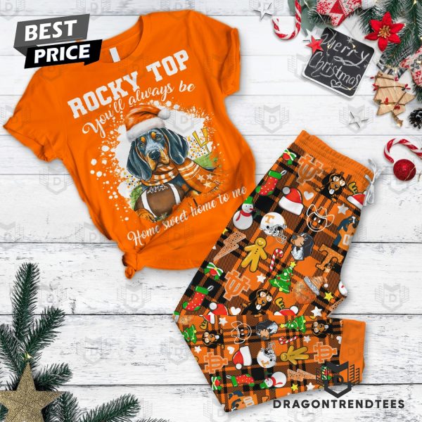 Rocky Top You II Always Be Home Sweet Home To Me – Tennessee Volunteers Pajamas Set