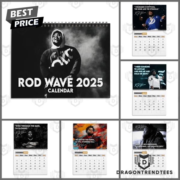 Rod Wave Signature 2025 Calendar