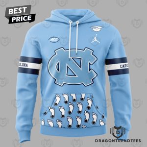 North Carolina Tar Heels Football Design Hoodie – Blue