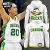 Sabrina Ionescu Oregon Ducks Womens Basketball Hoodie – Green