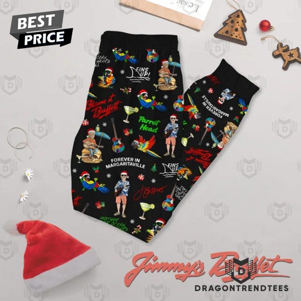 Santa Baby Put Jimmy Buffett Under The Tree Pajamas Set