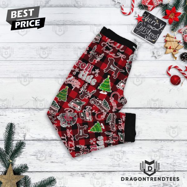 Santa Why You Be An Alabama Crimson Tide Pajamas Set