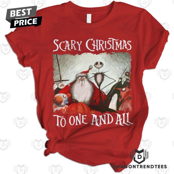 Scary Christmas To One And All Pajamas Set – Red