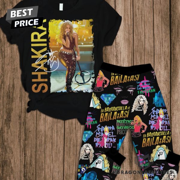 Shakira En Barranquilla Se Baila Asi Signature Pajamas Set