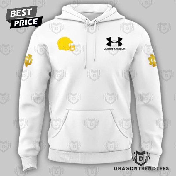 Shamrock Series Notre Dame Fighting Irish Football Hoodie – White