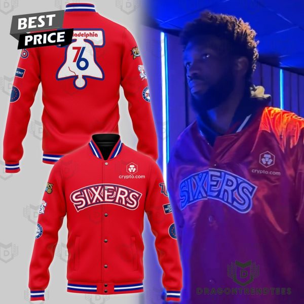 Sixers – Philadelphia 76ers Basketball Team Baseball Jacket