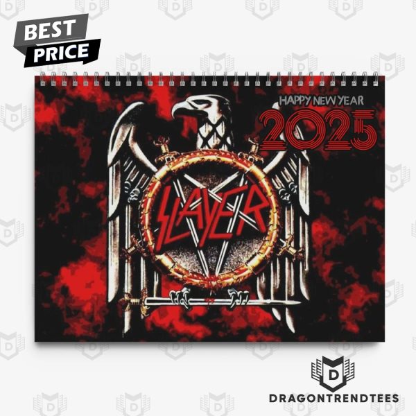 Slayer – Happy New Year 2025 Calendar