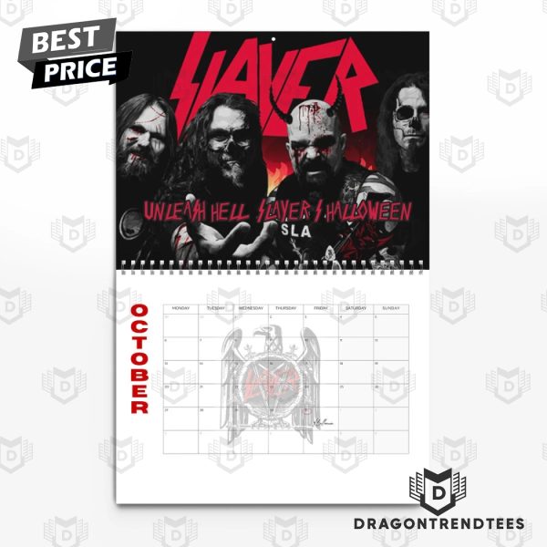 Slayer – Happy New Year 2025 Calendar