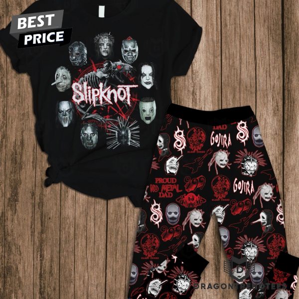 Slipknot – Gojira Proud Nu Metal Dad Pajamas Set