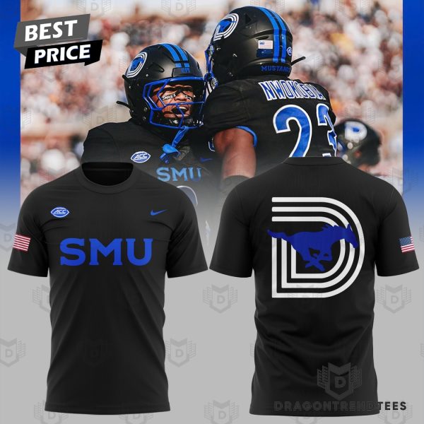 SMU Mustangs Football For Fans 3D T-Shirt